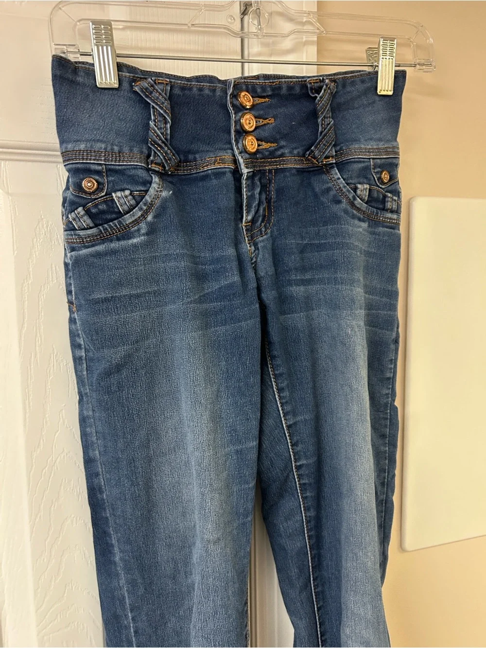 Gogo Jeans High Waist Bodycon Y2K Inspired Size 0